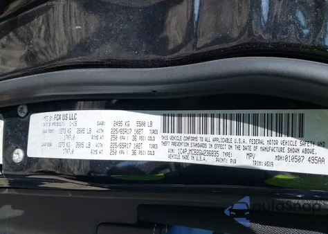 2016 Jeep Cherokee Latitude from USA, damaged, VIN 1C4PJMCB2GW236835